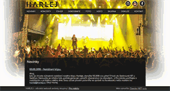 Desktop Screenshot of harlej.cz